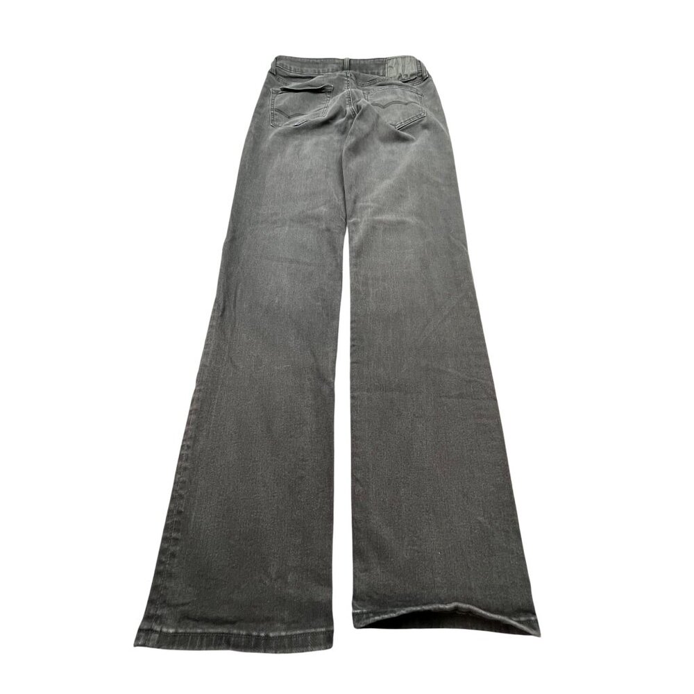 American Eagle Mens 28x32.5 Next Level Flex Grey Jeans Skinny Dark Rocker Prep